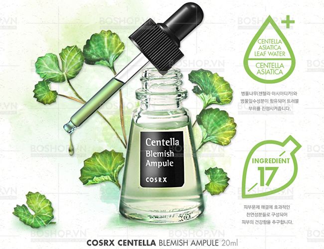 Hình ảnh Serum Trị Mụn Cosrx Centella Blemish Ampule - Ảnh 1