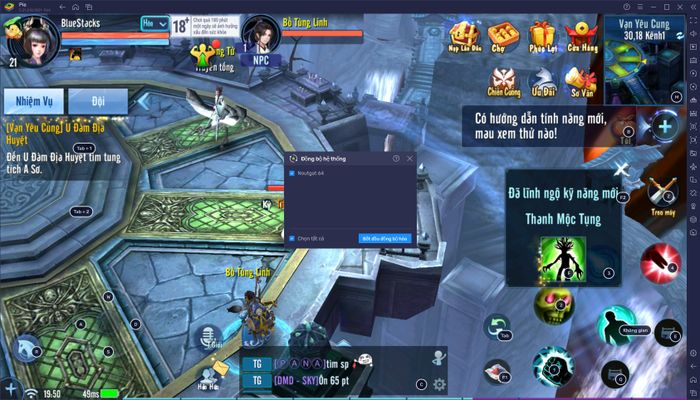 Hướng dẫn mở nhiều tài khoản và sử dụng bàn phím, chuột khi chơi Ghost Story: Thiện Nữ trên PC