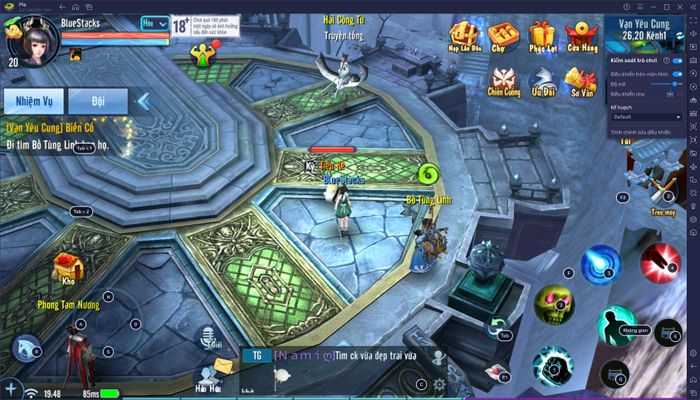 Cách mở nhiều tài khoản và sử dụng bàn phím, chuột khi chơi Ghost Story: Thiện Nữ trên PC