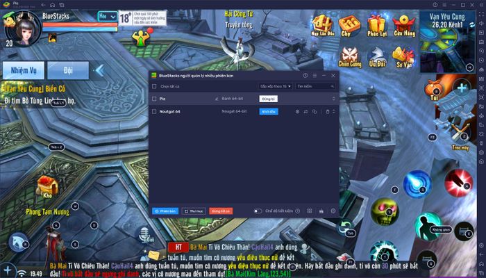 Hướng dẫn mở nhiều tài khoản và sử dụng bàn phím, chuột khi chơi Ghost Story: Thiện Nữ trên PC