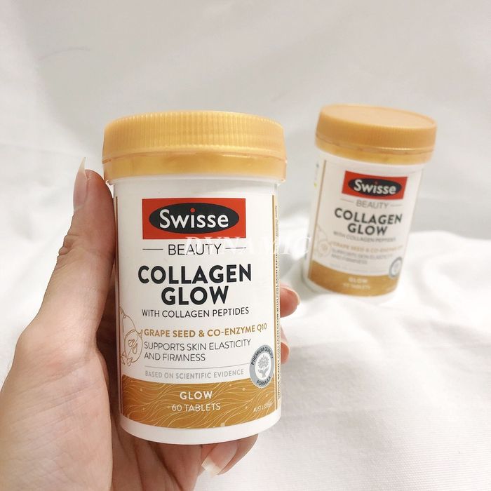 Hình ảnh 1 của Viên Uống Collagen Swisse Beauty Collagen Glow