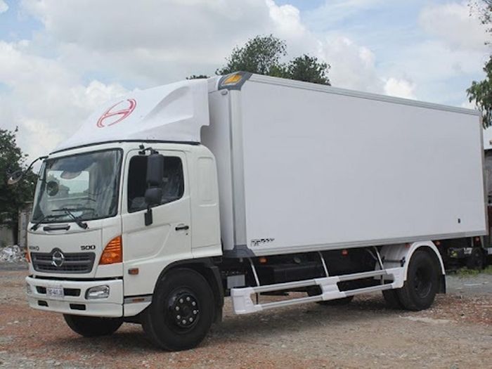 Hình ảnh xe đông lạnh Hino 2