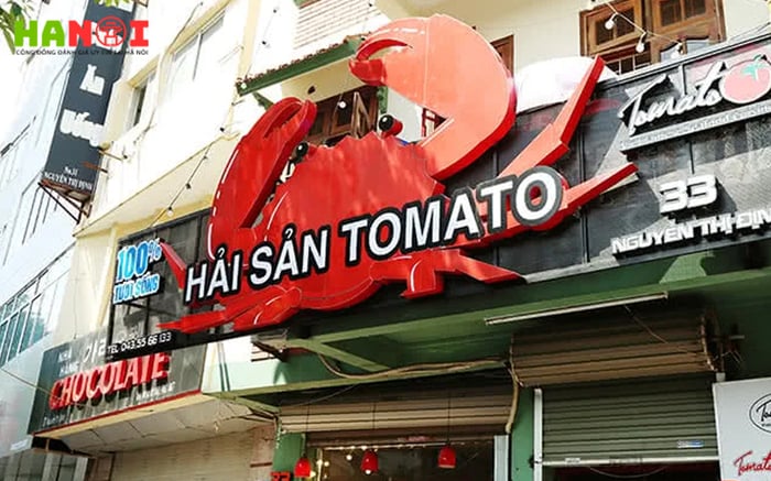 Nhà hàng hải sản Tomato - Mytour