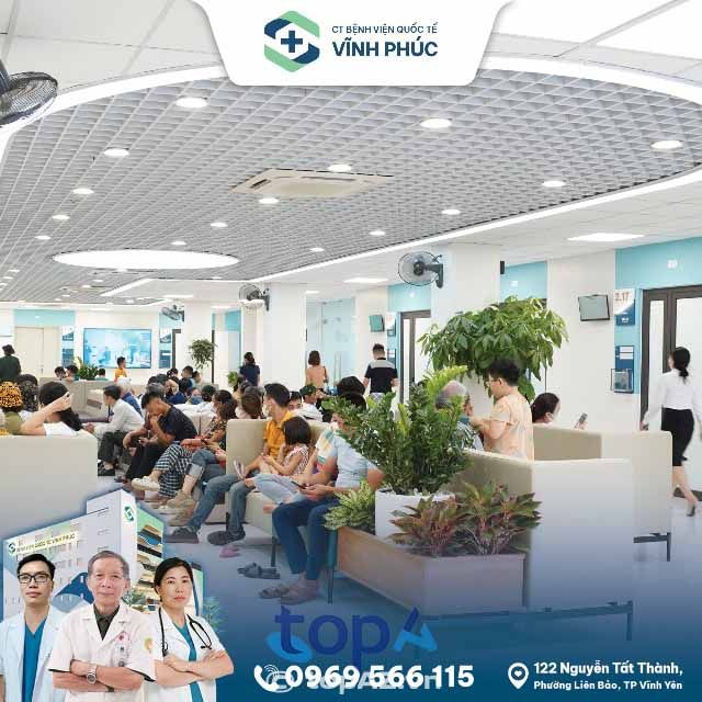 Bệnh viện hàng đầu về khám và chữa bệnh tại Vĩnh Phúc.