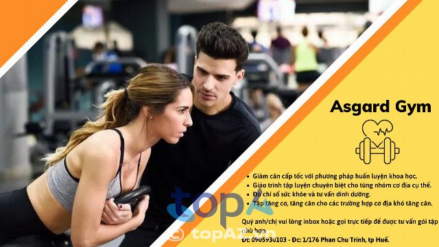 Phòng Gym Asgard tại Huế