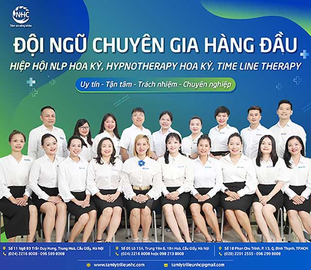 NHC Việt Nam sử dụng các liệu pháp và kỹ thuật đặc biệt để cải thiện tâm lý mà không cần đến thuốc.