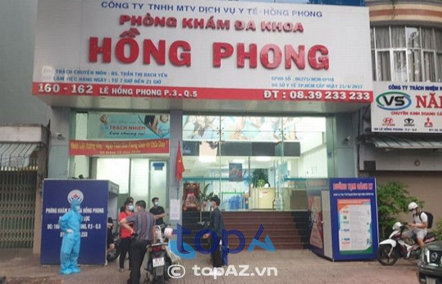 Phòng Khám Nam Khoa Hồng Phong nằm tại quận 5, TP.HCM.