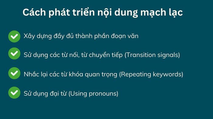 Phương pháp phát triển nội dung nhất quán