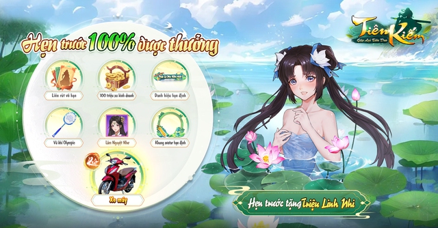 tiến - Chính thức mở đăng ký trước cho RPG tiên hiệp “Tiên Kiếm: Gặp Lại Tiêu Dao” với sự ủy quyền IP chính thức Anh-mo-ta