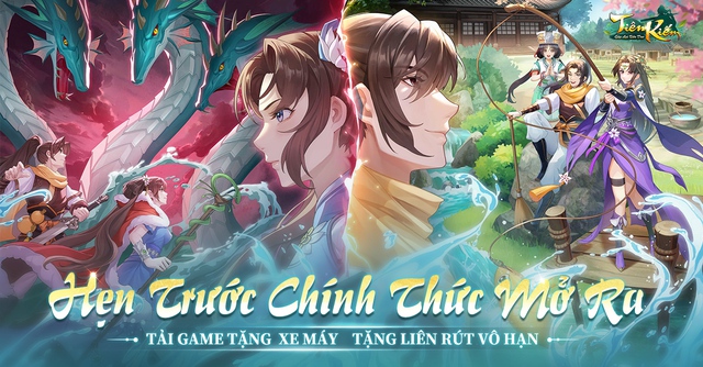 tiến - Chính thức mở đăng ký trước cho RPG tiên hiệp “Tiên Kiếm: Gặp Lại Tiêu Dao” với sự ủy quyền IP chính thức Anh-mo-ta