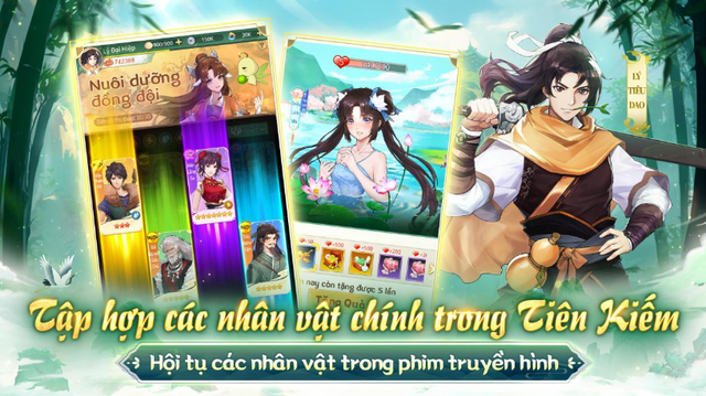 kiếm - Chính thức mở đăng ký trước cho RPG tiên hiệp “Tiên Kiếm: Gặp Lại Tiêu Dao” với sự ủy quyền IP chính thức Anh-mo-ta