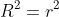 R^{2} = r^{2} + d^{2}