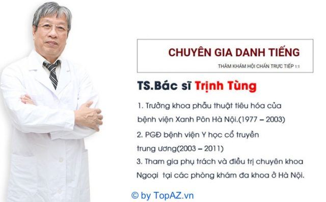 Phòng khám tư của Tiến sĩ - bác sĩ Trịnh Tùng