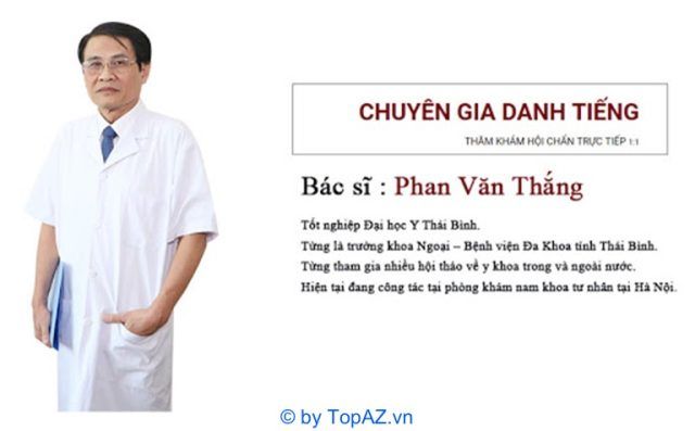 Phòng khám tư của bác sĩ Phan Văn Thắng tại Hà Nội