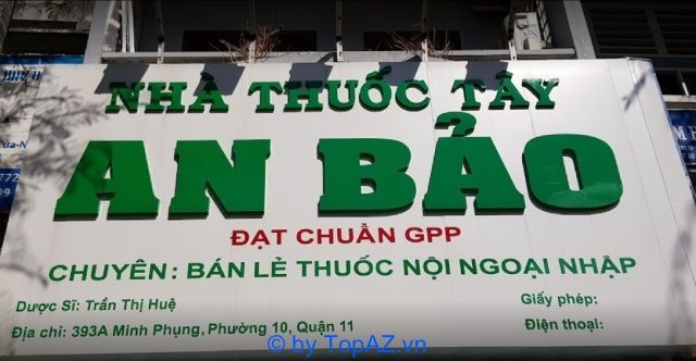 Nhà thuốc An Bảo tại quận 11