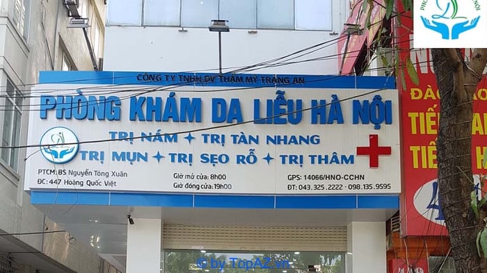 khám da liễu ở đâu tại Hà Nội