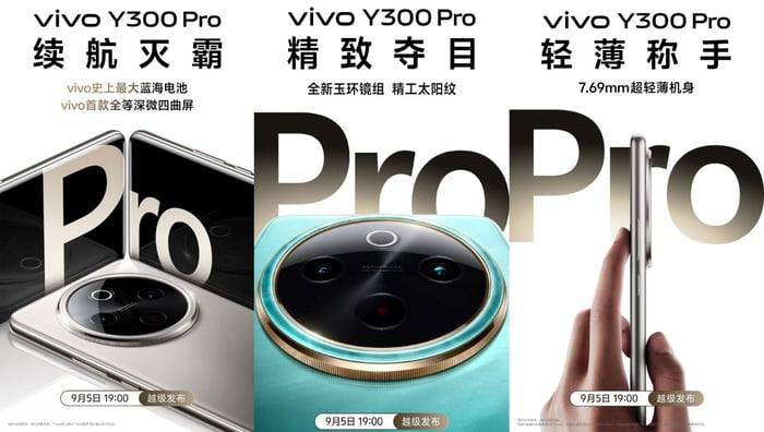 vivo Y300 Pro 5G được trang bị nhiều nâng cấp nổi bật