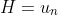 H=u_{n+1}-u_{n}.