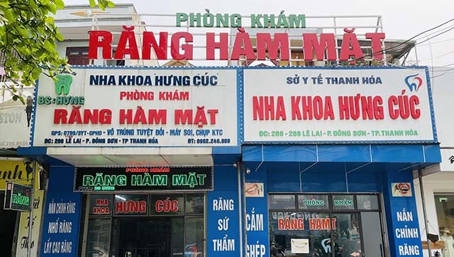 phòng khám nha khoa uy tín tại TP Thanh Hóa