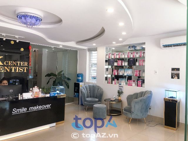 Nha khoa K Dentist có khu vực chờ rộng rãi với đầy đủ tiện nghi, mang đến sự thoải mái và chu đáo cho khách hàng.