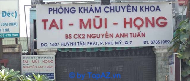 phòng khám tai mũi họng tại quận 7