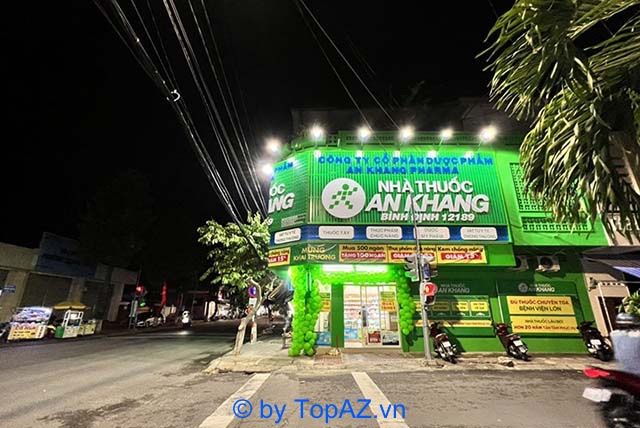 nhà thuốc tây quy nhơn