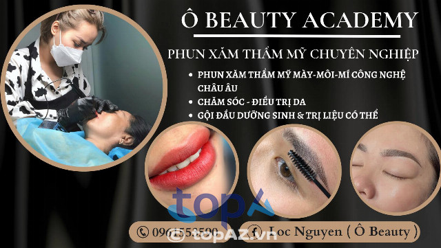 Ô Beauty - trung tâm phun xăm thẩm mỹ uy tín tại Bến Cát