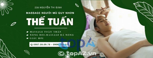 địa chỉ massage dành cho người khiếm thị ở Quy Nhơn