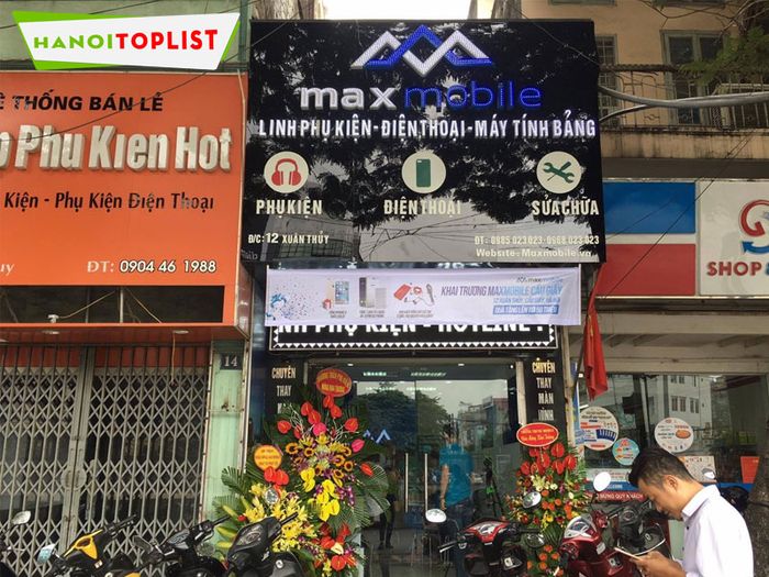 Cửa hàng sửa chữa điện thoại Maxmobile tại Mytour