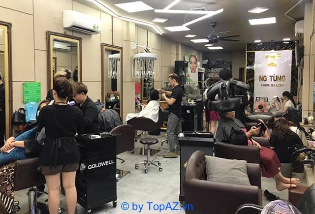 Salon làm tóc đẹp tại quận 3