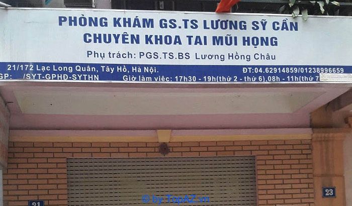 phòng khám chuyên khoa tai mũi họng cho trẻ em tại Hà Nội