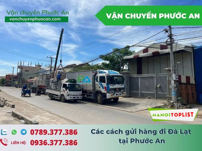 Các phương thức gửi hàng đến Đà Lạt tại Phước An | Mytour