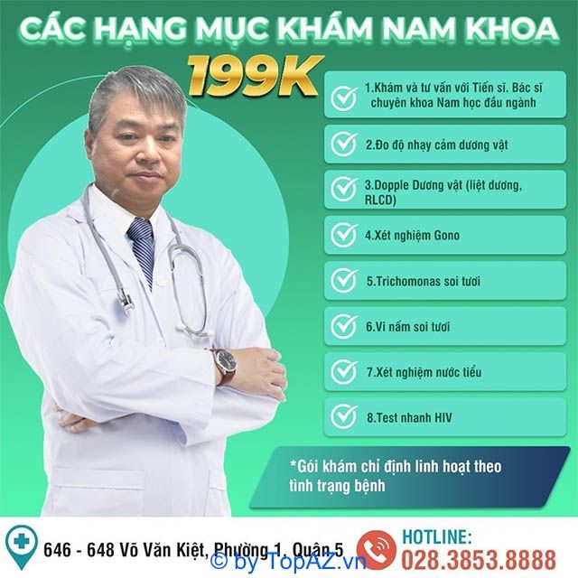 Phòng khám nam khoa TP.HCM, Đa khoa Văn Kiệt