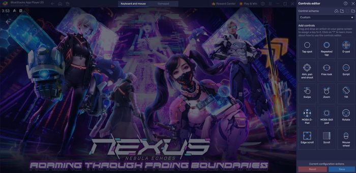 Nexus: Nebula Echoes - Cách tối ưu hóa trải nghiệm game với công cụ BlueStacks