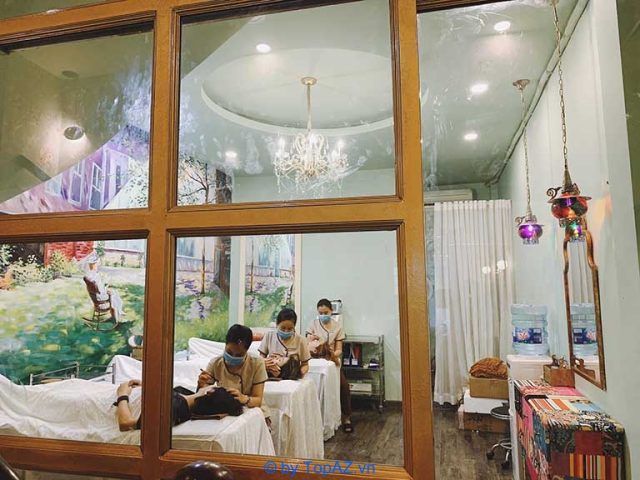 spa lăn kim trị mụn sẹo thâm uy tín tại Hà Nội