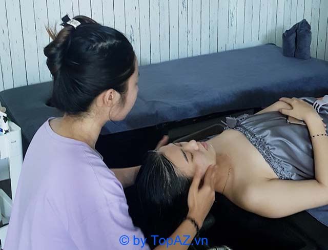 gội đầu dưỡng sinh và nail - phương phan