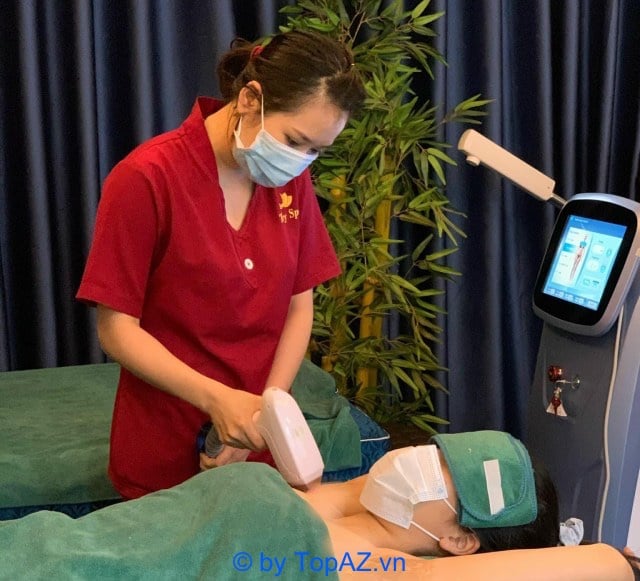 Thủy Spa sử dụng công nghệ DIODE để triệt lông vĩnh viễn, đảm bảo hiệu quả lâu dài