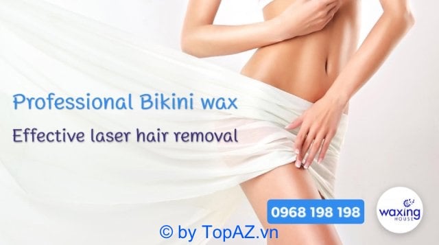 Waxing House là địa chỉ chuyên nghiệp và chất lượng cho dịch vụ wax bikini tại Hà Nội.