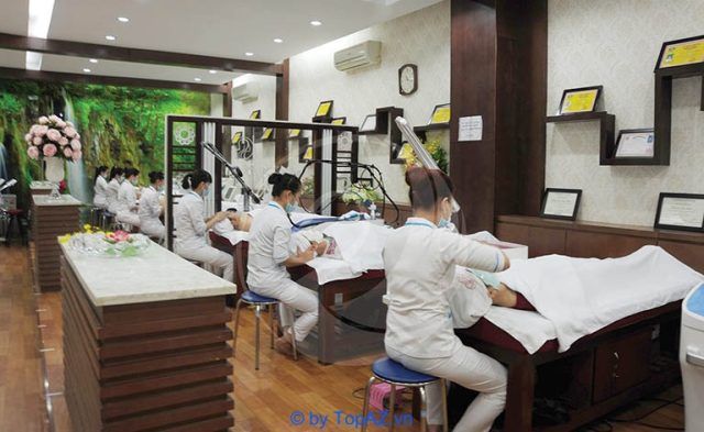 Các spa trị mụn cho nam tại Hà Nội