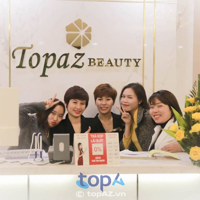 Topaz Beauty, cơ sở làm đẹp nổi tiếng tại Hà Nội.