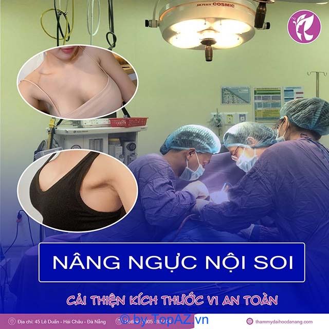 Phẫu thuật nâng ngực uy tín tại Đà Nẵng