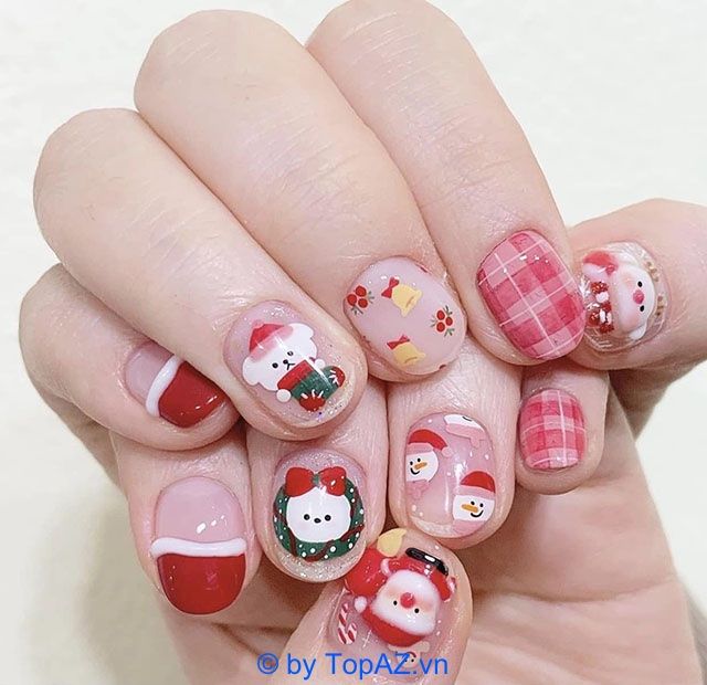 Tiệm nail giá sinh viên tại quận Bình Thạnh