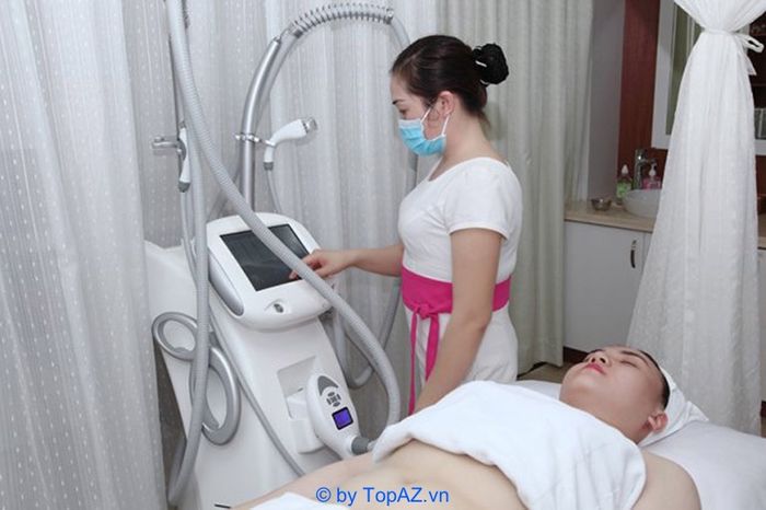 spa giảm béo bụng sau sinh tại TPHCM