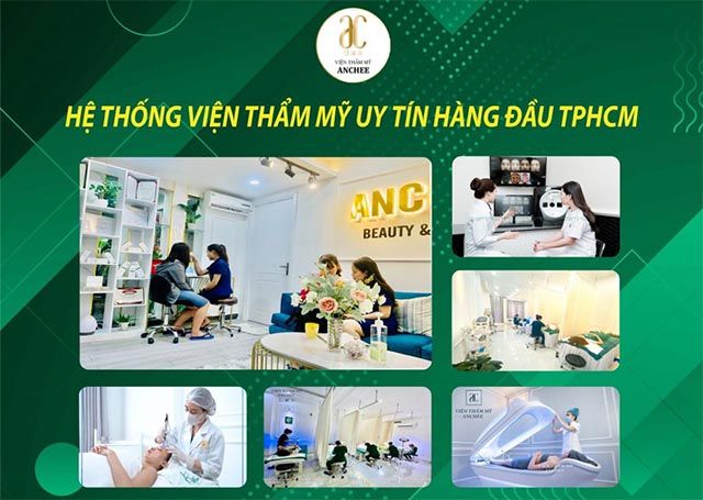 Viện thẩm mỹ Anchee Clinic cung cấp dịch vụ tiêm truyền trắng da tại TPHCM