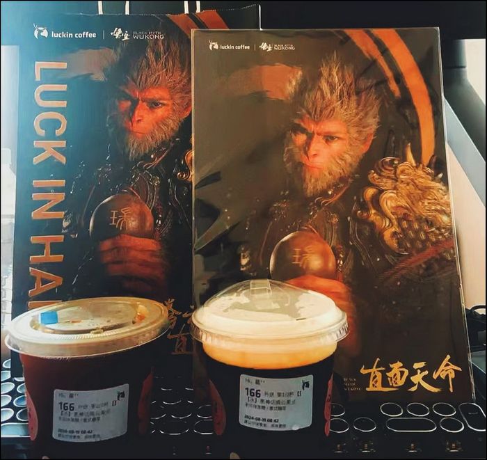 Luckin Coffee đạt doanh số ấn tượng nhờ Black Myth: Wukong