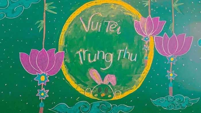 Mẫu thiết kế bảng Trung thu 19