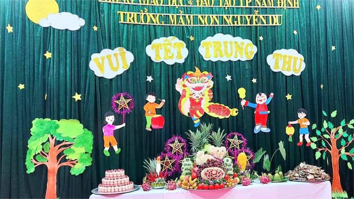 Mẫu thiết kế bảng Trung thu 1