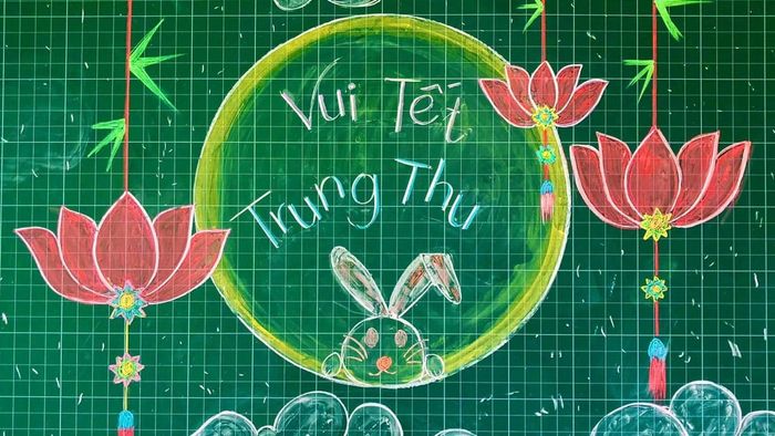 Mẫu thiết kế bảng Trung thu 13