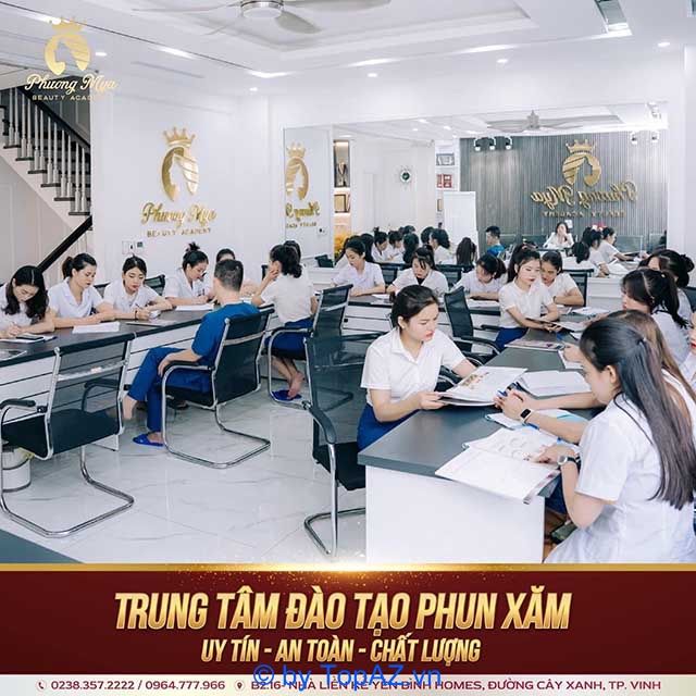 địa chỉ hàng đầu đào tạo phun xăm thẩm mỹ tại TP Vinh