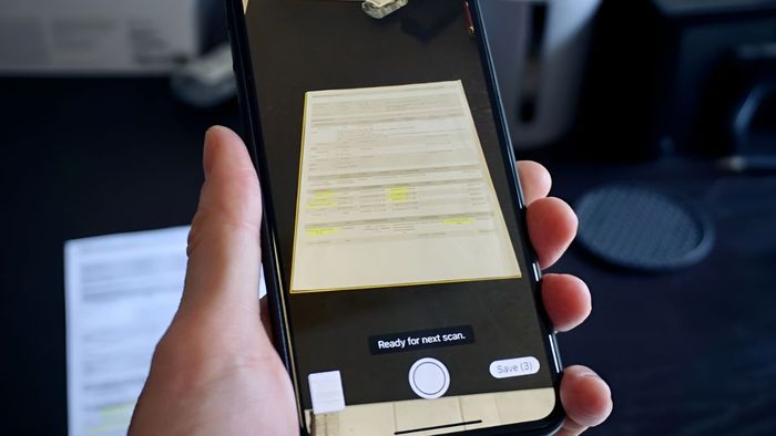 Lưu ý khi quét ảnh trên iPhone